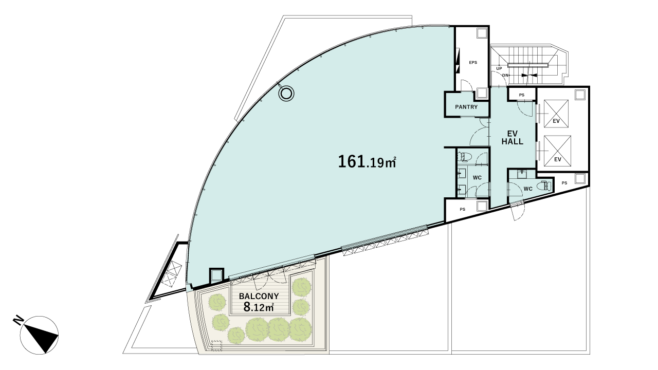 STANTION kitasandoの図面